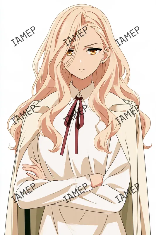 Warm Editorial Anime Portraits