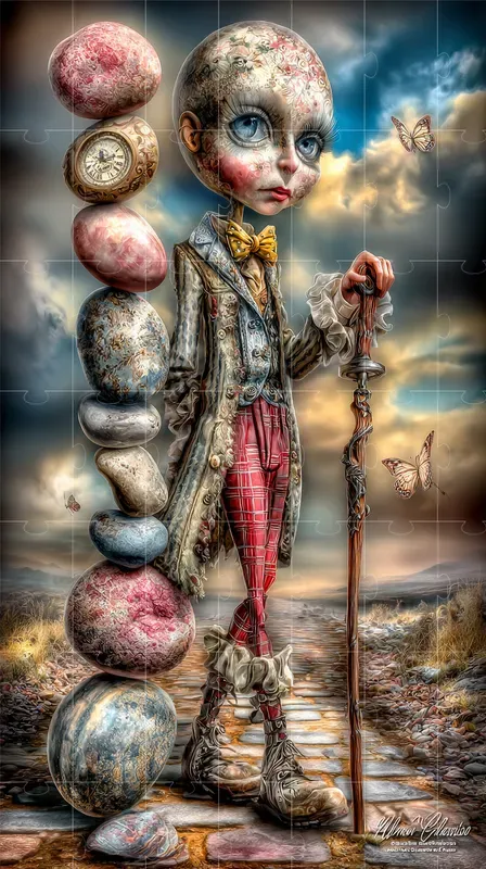 Surreal Symbolic Characters