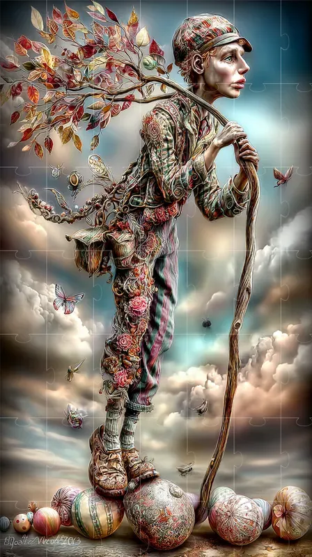 Surreal Symbolic Characters