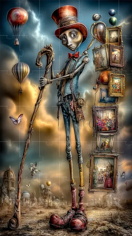 Surreal Symbolic Characters