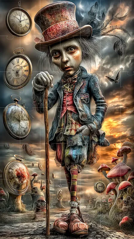 Surreal Symbolic Characters