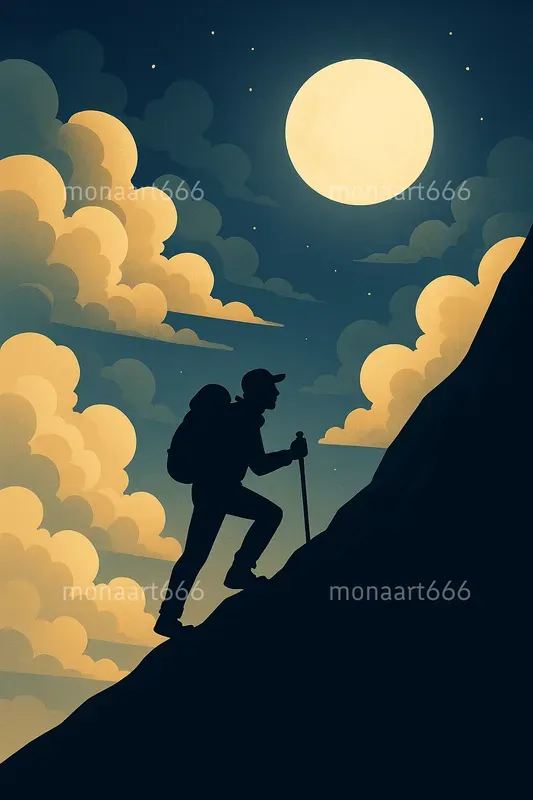 Midnight Gold Silhouettes
