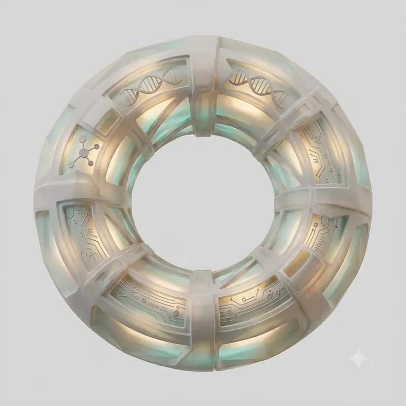 3D Abstract Cybernetic UI Icons
