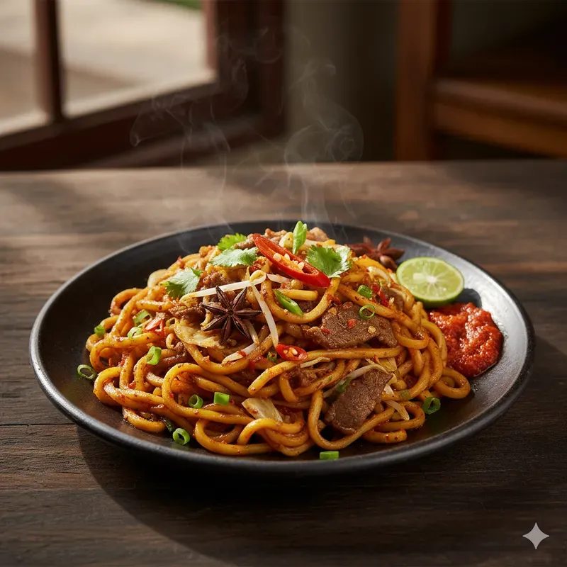 Aceh Traditional Dishes Stock Photos