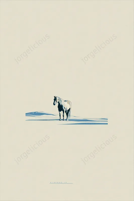 Minimalist Negative Space Art