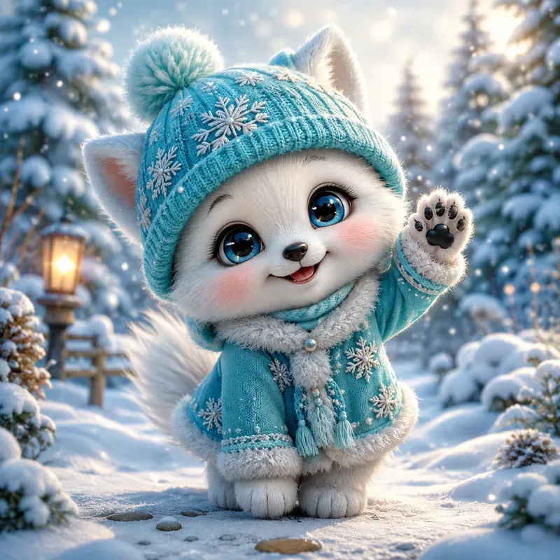 Whimsical Winter Animal Magics