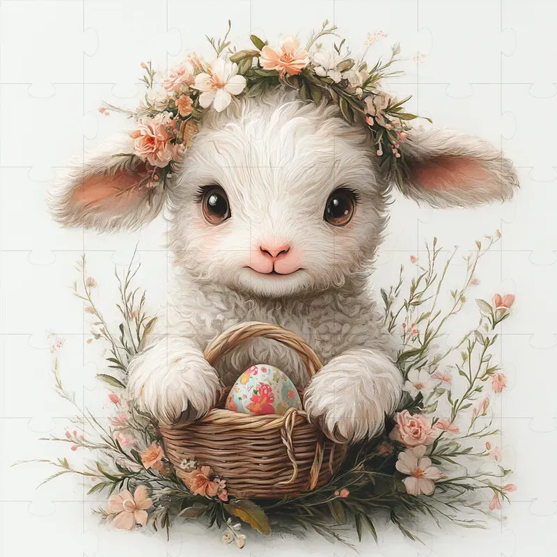 Whimsical Pastel Easter Cliparts