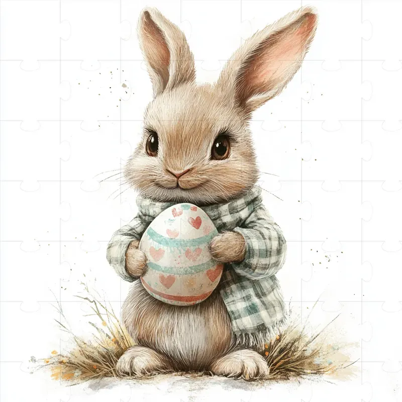 Whimsical Pastel Easter Cliparts