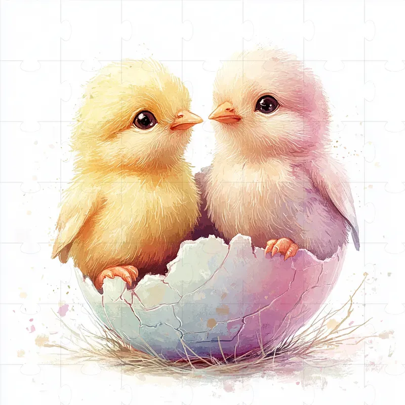Whimsical Pastel Easter Cliparts