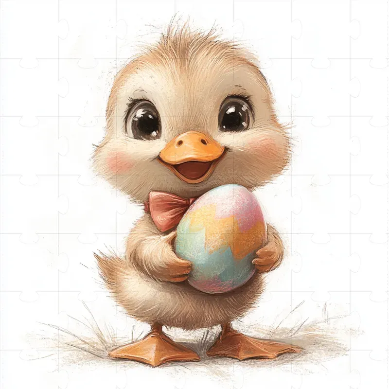 Whimsical Pastel Easter Cliparts