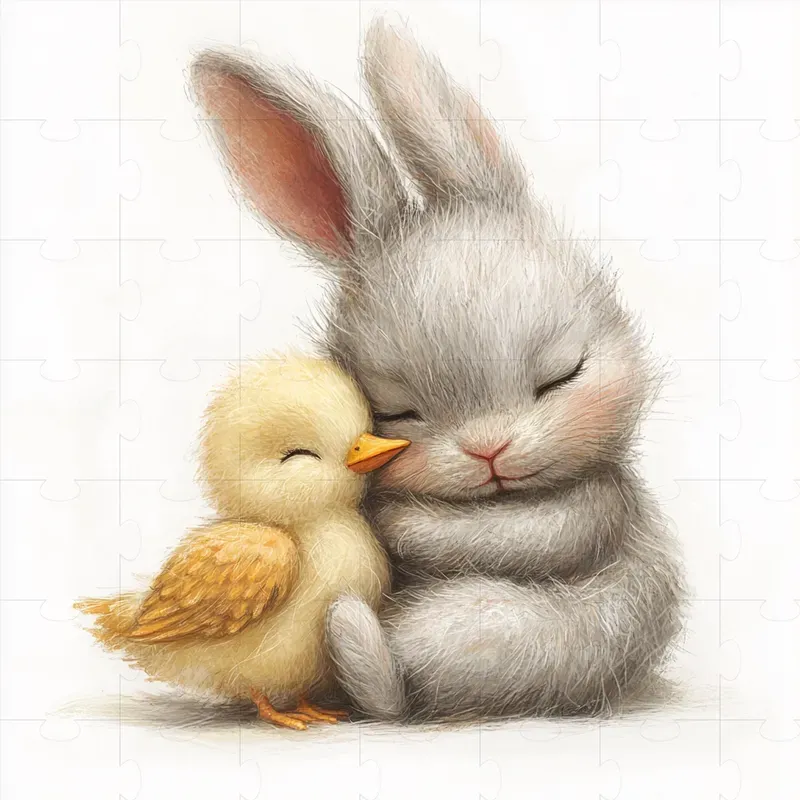 Whimsical Pastel Easter Cliparts