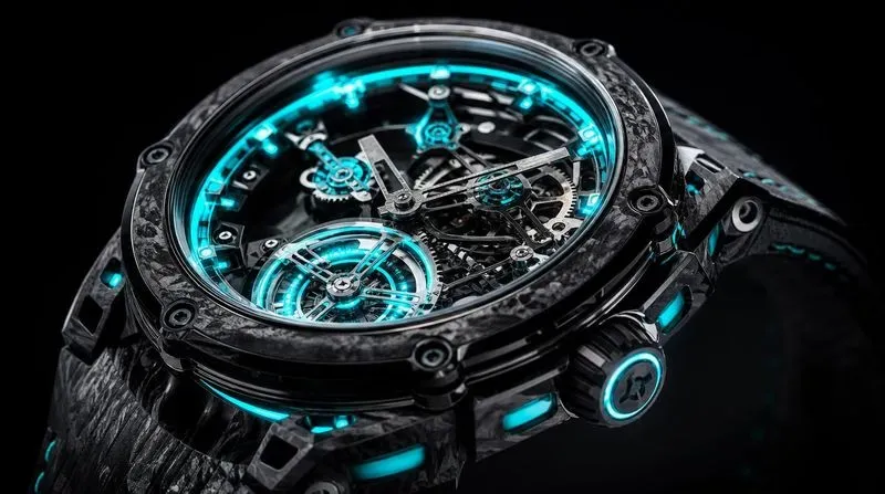 Futuristic Luxury Wristwatch Photos