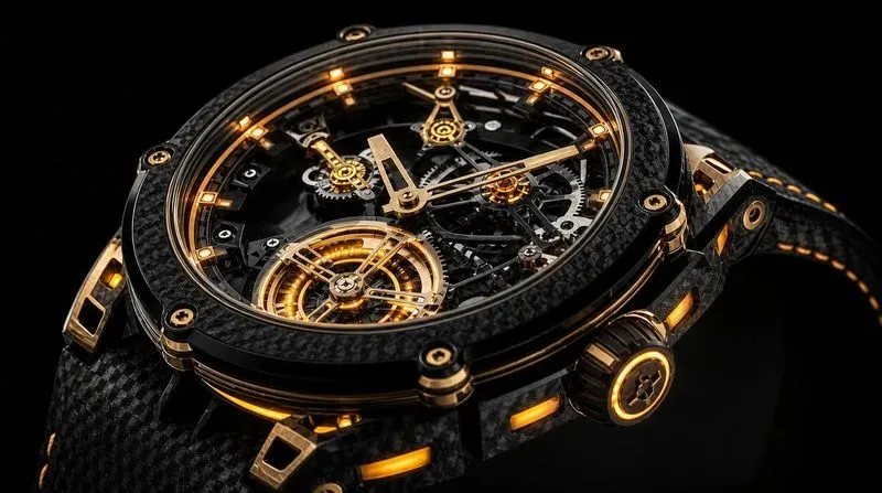 Futuristic Luxury Wristwatch Photos