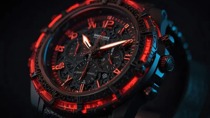 Futuristic Luxury Wristwatch Photos