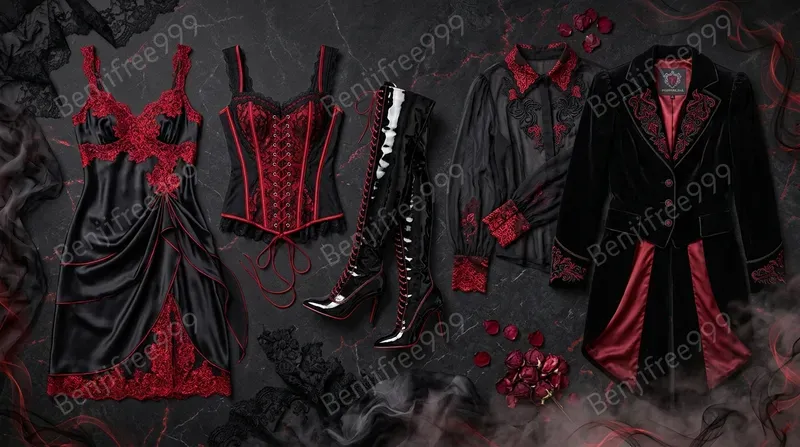 Custom Luxury Apparel Flatlay Ads