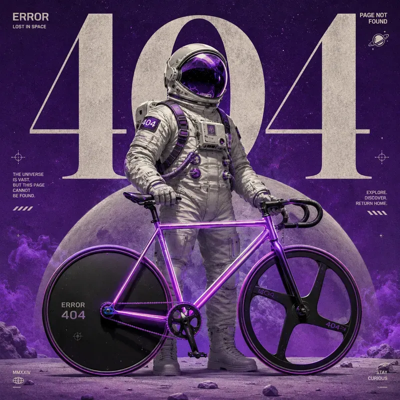Retro Numeric Poster Riders