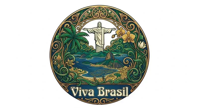 World Spirit Art Nouveau Country Emblems