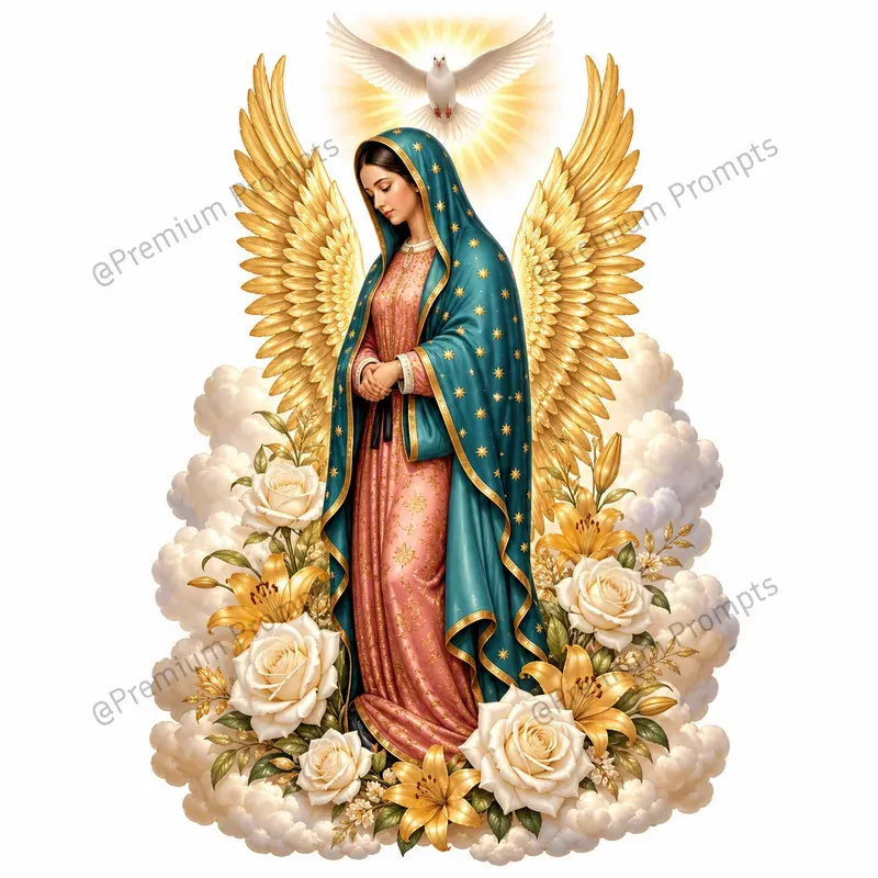 Virgin Of Guadalupe Sacred Cliparts