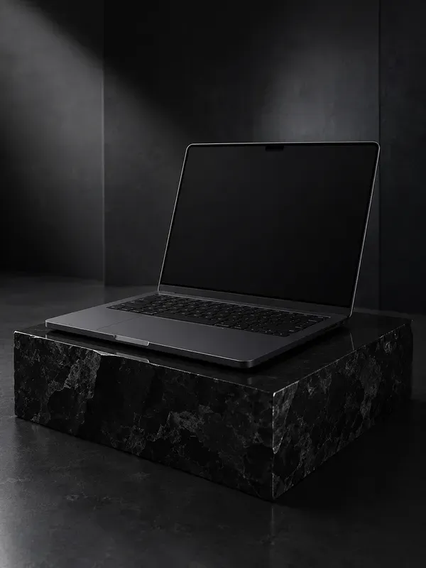 Ultra Minimalist Tech Laptop Mockups