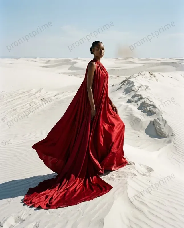 Avantgarde Desert Fashion Editorials