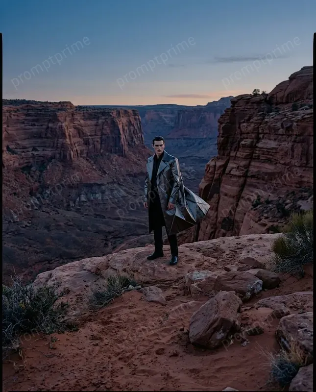 Avantgarde Desert Fashion Editorials