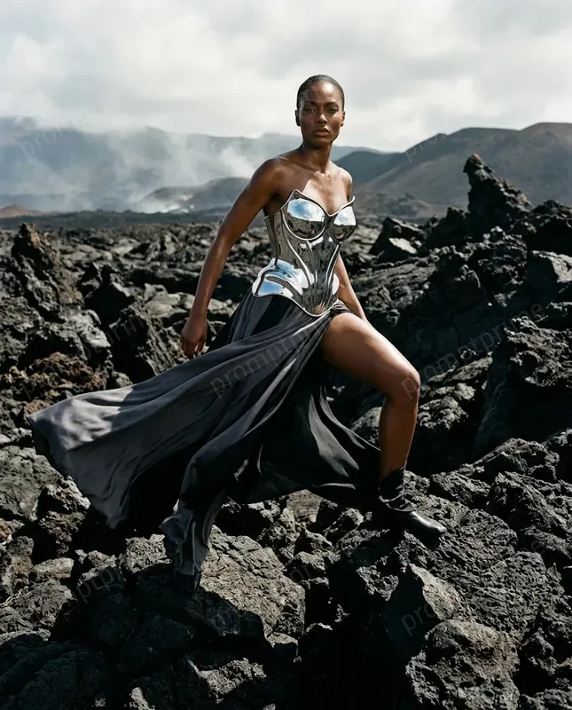 Avantgarde Desert Fashion Editorials