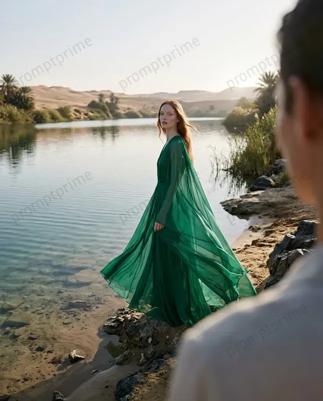 Avantgarde Desert Fashion Editorials