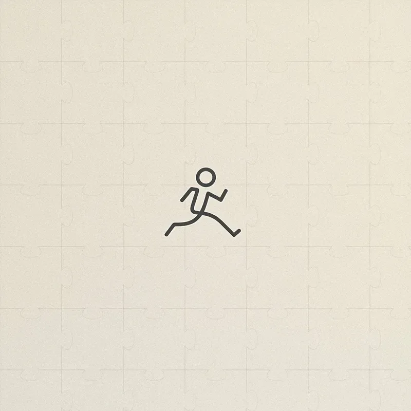Stickman Minimalist Icon Elegances