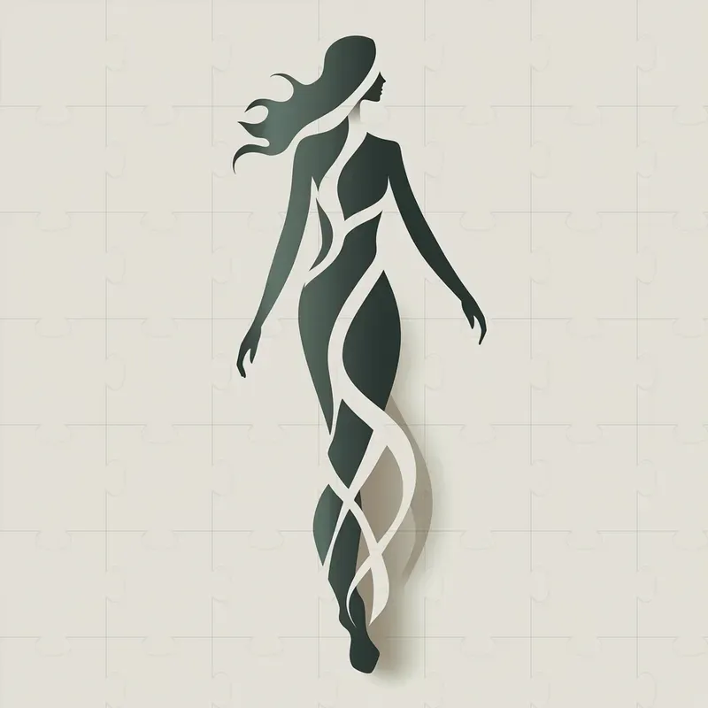Stickman Minimalist Icon Elegances