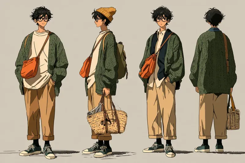 Cozy Sliceoflife Anime Character Sheets