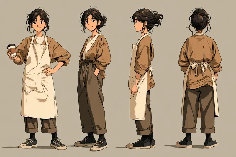 Cozy Sliceoflife Anime Character Sheets