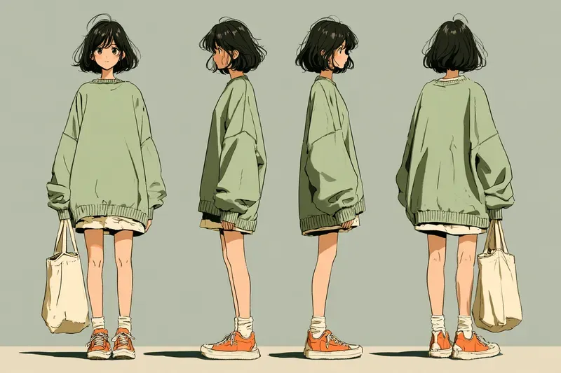 Cozy Sliceoflife Anime Character Sheets