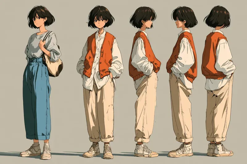 Cozy Sliceoflife Anime Character Sheets