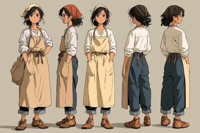 Cozy Sliceoflife Anime Character Sheets