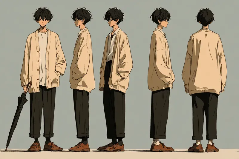 Cozy Sliceoflife Anime Character Sheets