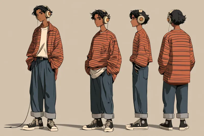 Cozy Sliceoflife Anime Character Sheets