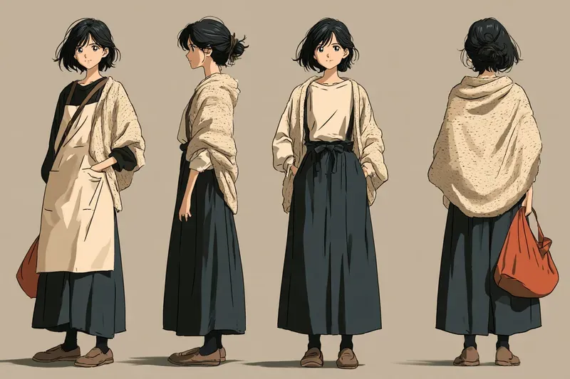 Cozy Sliceoflife Anime Character Sheets
