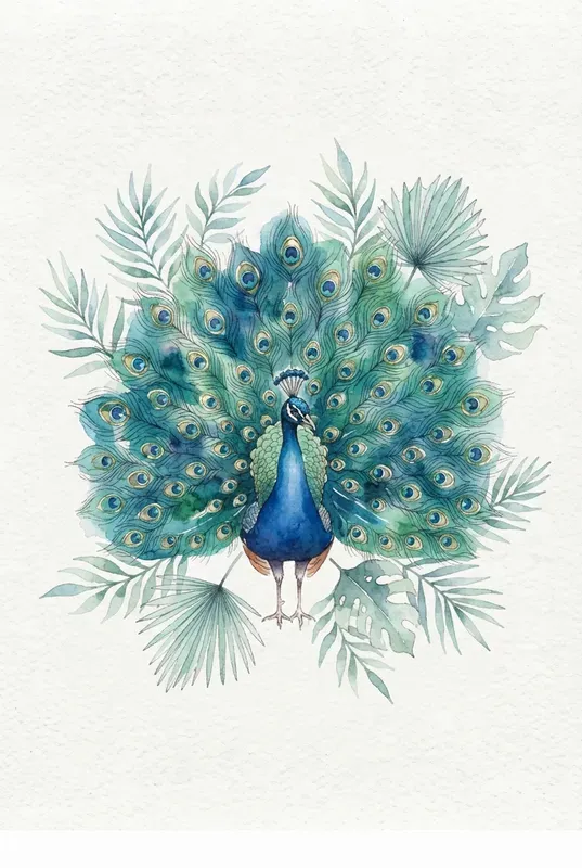 Watercolor Wild Bird Cliparts