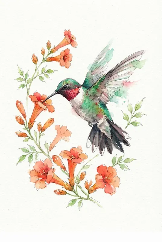 Watercolor Wild Bird Cliparts