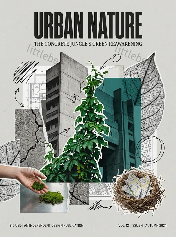 Editorial Collage Cover Makers