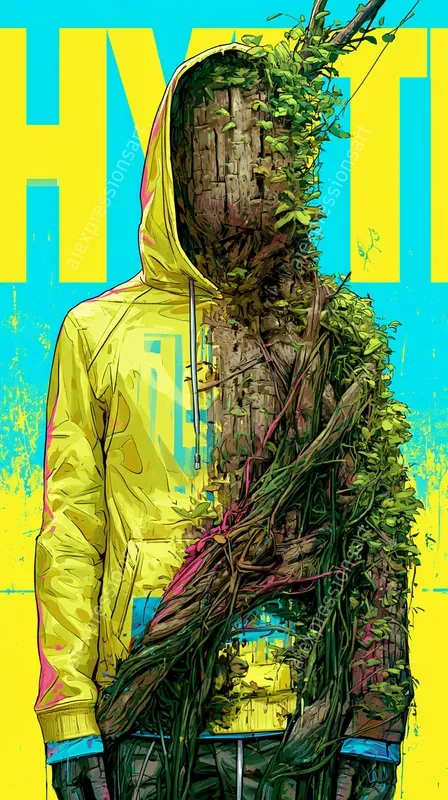 Botanical Streetwear Poster Designs