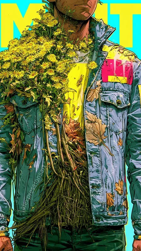 Botanical Streetwear Poster Designs