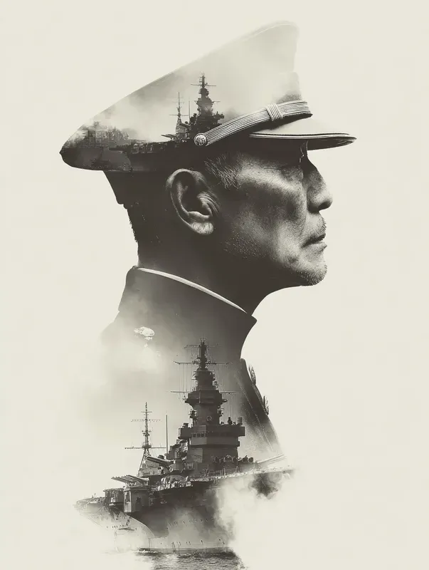 Military Double Exposure Portraits