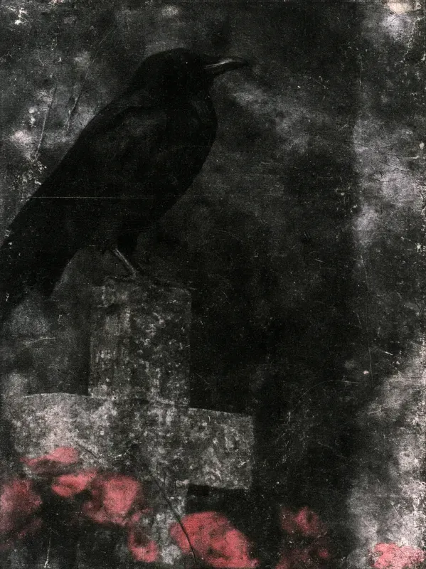 Dark Gothic Macabre Vintage Art