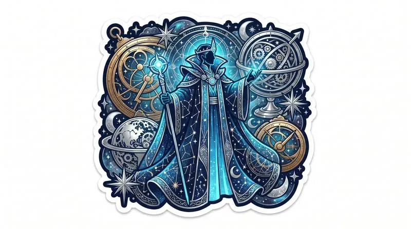 Maximalist Neodeco Character Stickers