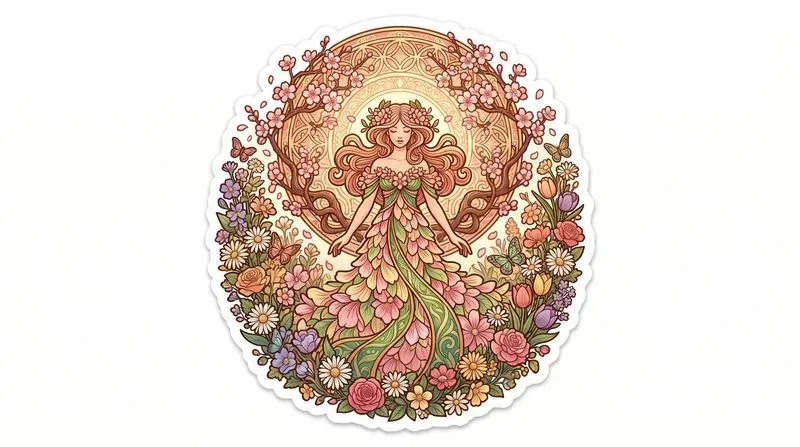 Maximalist Neodeco Character Stickers