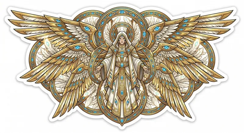 Maximalist Neodeco Character Stickers