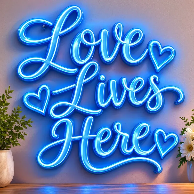9 O Script Wall Art