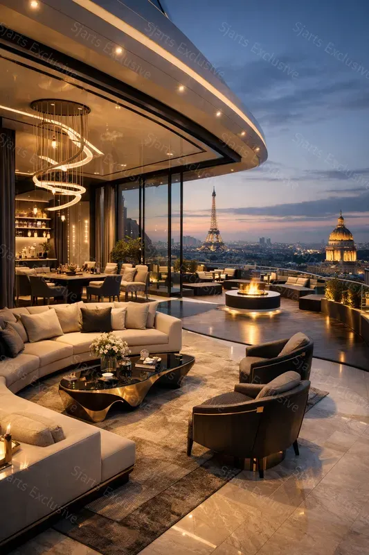 Elite Sky Penthouse Architecture