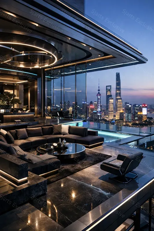 Elite Sky Penthouse Architecture